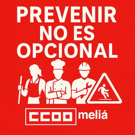 Salud Laboral Melia CCOO destacada