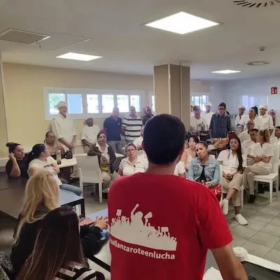 sol Lanzarote asamblea