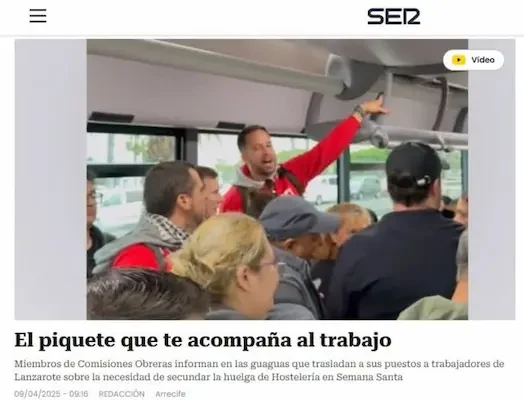 sol Lanzarote piquetes