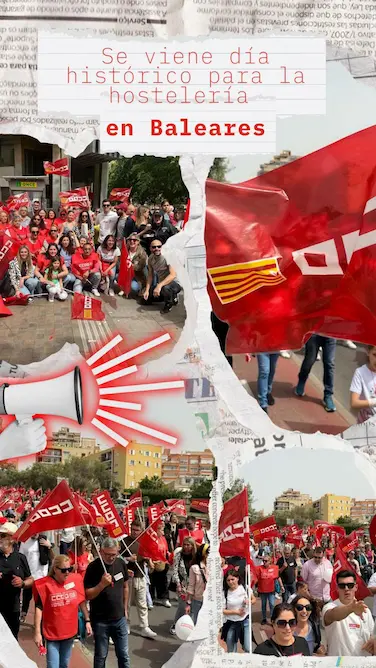 Hosteleria de Baleares en Lucha en Junio de 2025