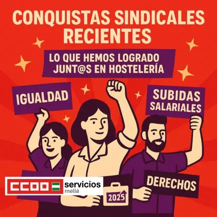 Conquista de derechos 2025 Melia CCOO