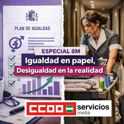 Igualdad 8 M CCOO Melia