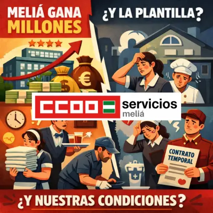 Melia Gana millones ccoo melia